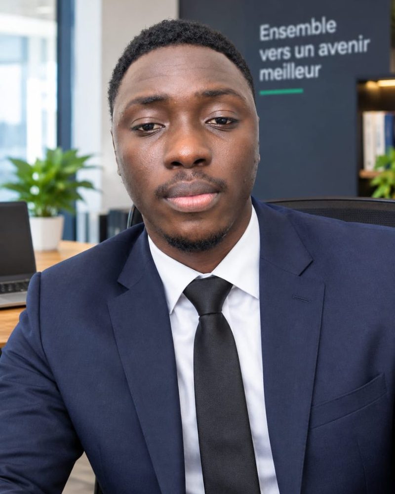 Portrait d'ABALO Joseph, fondateur d'Africa Tech Design